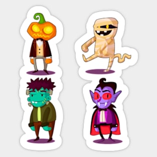 Coolest Pumpkin In The Patch - Coolest Halloween Sticker